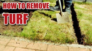 How to Remove Turf  Grass [upl. by Oakley]