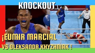 Eumir Marcial vs Oleksandr Khyzhniak Olympics TOKIO 2020 Highlight olimpiadas [upl. by Geiss]