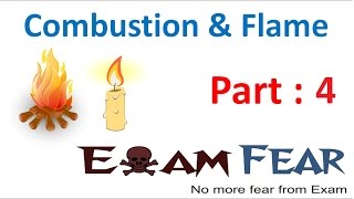 Chemistry Combustion amp Flame Part 4 Criteria for Combustion Class 8 VIII [upl. by Oilcareh173]