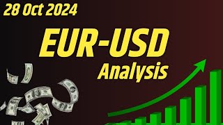 EUR to US Dollar  EURUSD Analysis Today 28 October 2024  EUR USD Analysis Update today [upl. by Gildea700]