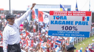 RPF Presidential Campaign  Rubavu 23 June 2024 tayali Ageze Rubavu [upl. by Lehacim]