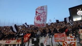 Grobari na 146 derbiju  full report 3 angles  Partizan  Zvezda 26042014 [upl. by Papagena]