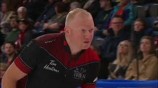 Draw 5  2022 Tim Hortons Brier  Howard ON vs Alberta AB [upl. by Leuneb]