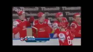 Denmark  USA 21OT IIHF World Championship Ice Hockey 2010 Germany 1052010 [upl. by Raphael]