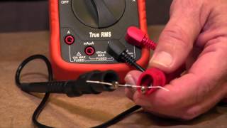 How To Use The Basic Meter Function Diode Test [upl. by Eyllom]