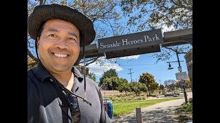 Lets Take A Walk Through SEASIDE HEROES PARK in TORRANCE CALIFORNIA [upl. by Nicolella478]