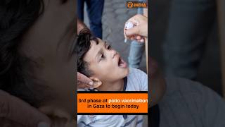 3rd phase of polio vaccination in Gaza to begin today [upl. by Aserat]