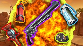 OG Fortnite with only Revolvers is Insane [upl. by Dnalerb]