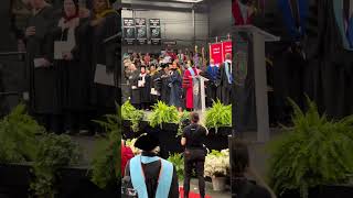 Baker College Commencement National Anthem [upl. by Odnomor362]