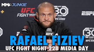 Rafael Fiziev Over Sad Loss to Justin Gaethje Jokes About Being Humble  UFC Fight Night 228 [upl. by Sedda]