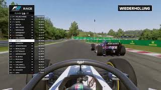 Driver of the Day of the 2022 F2 Hungary feature race BVB Ocon [upl. by Ahsya]