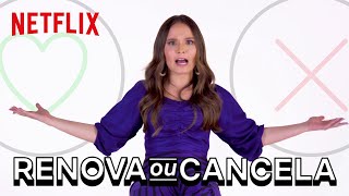 Larissa Manoela lista as coisas que Renova ou Cancela na Netflix  Netflix [upl. by Bowne]