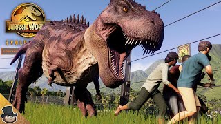 CAMP CRETACEOUS TARBO Tarbosaurus Showcase  Jurassic World Evolution 2 Cretaceous Predator Pack [upl. by Wilinski859]