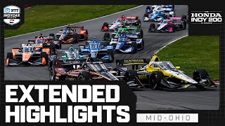 Extended Race Highlights  Honda Indy 200 at MidOhio  INDYCAR SERIES [upl. by Queri161]