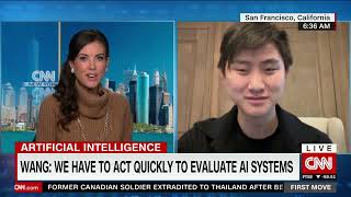 Alexandr Wang on CNNs First Move with Julia Chatterley [upl. by Salisbury]