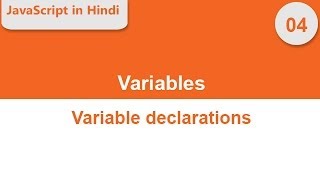 Learn to create variables in JavaScript in Hindi  Learn JavaScript in HindiUrdu [upl. by Aillemac]