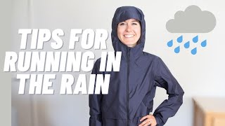 TIPS FOR RUNNING IN THE RAIN  gear amp tips to help make it a bit more enjoyable [upl. by Anaderol237]