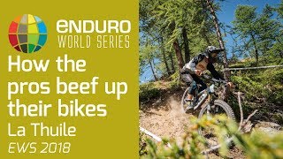 How do the enduro pros beef up their bikes [upl. by Dodds]