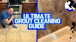 The Ultimate Guide To Cleaning Grout  Floors Tile Showers amp Natural Stone [upl. by Aninep]