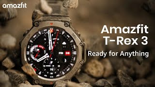 Amazfit TRex 3 smartwatch Indian launch imminent [upl. by Eartnoed]