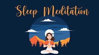 Sleep Meditation A Time For Rest and Healing [upl. by Ecnarual]