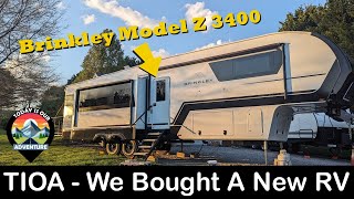 New RV Brinkley Model Z 3400 Full Tour z3400 rvlife vlog brinkley [upl. by Tabbie]