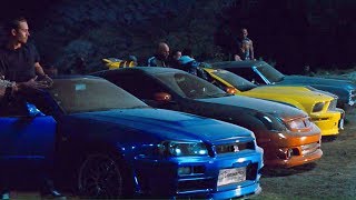 FAST and FURIOUS 4  Tunnel Race Chevelle vs GTR vs Gran Torino vs Mustang vs G35 1080HD [upl. by Nujra]