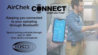 SKC AirChek Connect Makes it Easy to Stay Connected to Your Sampling [upl. by Margarette876]