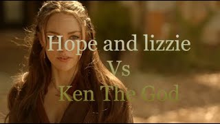 Legacies 4x12 Hope  tribrid  and Lizzie Saltzman Vs Ken The God  Legacies  LewisMTVDU [upl. by Cyma]