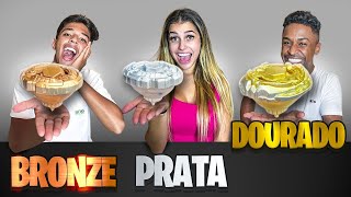 BEYBLADE DE OURO VS DE PRATA VS DE BRONZE [upl. by Helali615]