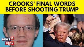 Trump Shooters Chilling Post Before Attack  Crooks Warned July 13 Will Be My Premier  N18G [upl. by Jeri]