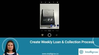 create weekly loan amp collection process english in intelligrow [upl. by Pierce293]