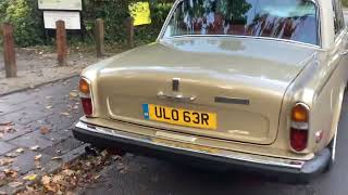 Rolls ROYCE SILVER SHADOW 2 1977 CHAMPAGNE GOLD METALLIC SUPERB [upl. by Cleary954]