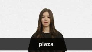 How to pronounce PLAZA in European Spanish [upl. by Arrahs302]