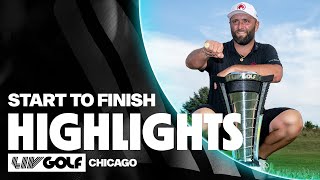 START TO FINISH Jon Rahm Wins Individual Championship With Victory  LIV Golf Chicago [upl. by Jeffcott]