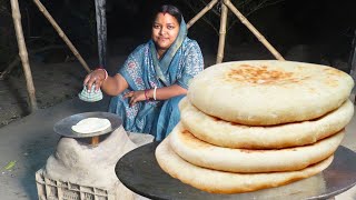 নরম তুলতুলে নান রুটি বানানোর সহজ পদ্ধতি দেখালাম  Soft Naan Ruti Recipe in bengali [upl. by Dickson492]