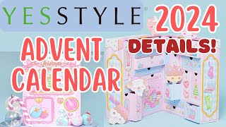 Is the 2024 YesStyle Advent Calendar WORTH IT [upl. by Alderson]