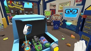 Job Simulator Gameplay  Auto Mechanic  HTC Vive [upl. by Kipp]