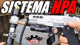 SISTEMA DE HPA  Todo lo que debes saber sobre este sistema  Airsoft Review en Español [upl. by Kalinda]