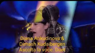 Diana Ankudinova amp Dimash Kudaibergen  Ascolta la voce DUET [upl. by Lena]