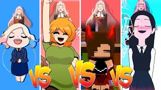 Anime Dance Challenge FLY PROJECT Toca Toca TikTok Compilation Dance Challenge🆚 part 4 Mushroom PWN [upl. by Zoila789]