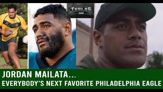 Jordan Mailata Hype VideoStory Soon hell be everybodys favorite Philadelphia Eagles Player [upl. by Nairrad]