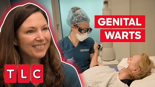 Dr Emma Uses Lasers To Help A Woman With Genital Warts  The Bad Skin Clinic [upl. by Tyrrell797]