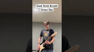 Geek Stink Breath by greenday cover guitar guitarplayer guitarcover bass drums music [upl. by Laine]