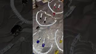 AD Necklace jewellrymaking beautiful indianfashion [upl. by Oidacra752]