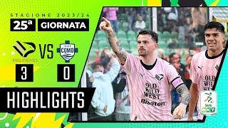 Palermo vs Como 30  Emerge tutto il talento dei siciliani in casa  HIGHLIGHTS SERIE BKT 20232024 [upl. by Sirronal721]