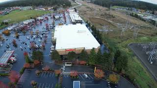 Droning uptown Shelton in Mason county Washington [upl. by Oberon86]