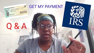 IRS Wheres My Refund  Q amp A  Stimulus Questions  Refund Status  Get My Payment [upl. by Goulet]