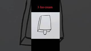 I Icecream drawing shorts subscribe youtube viral [upl. by Nerrag]