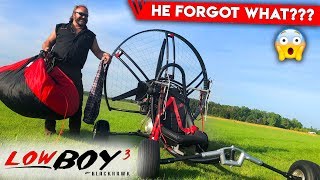 Paramotor Quad  Stability of BlackHawk LowBoy 3 [upl. by Nosyerg524]